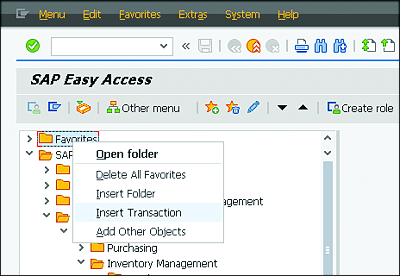 Inserting a Transaction