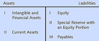 Items in the Financial Statement Structure