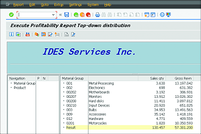 Profitability Report