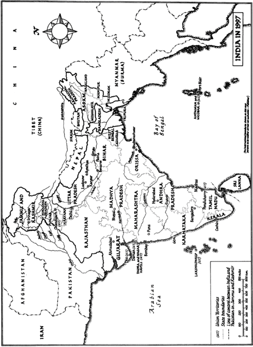 map of british