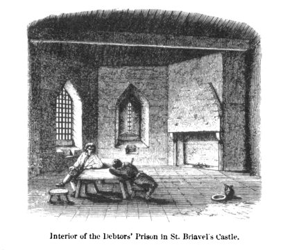 Interior of the Debtors’ Prison in St. Briavel’s Castle