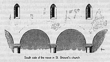 South side of the Nave in St. Briavel’s Church