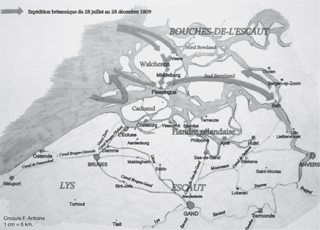 : Carte 1. La Flandre zélandaise : villes, communications et stratégies au cœur de l’Europe et du Grand Empire