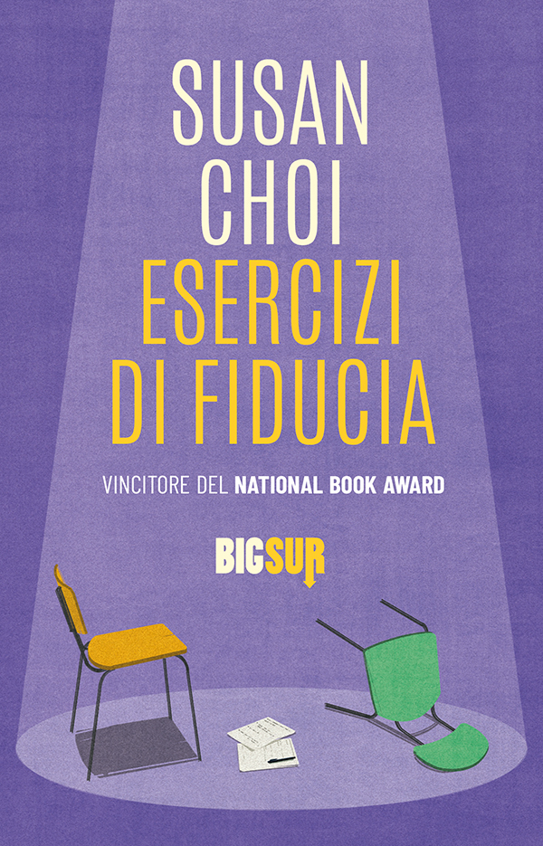 Immagine di copertina di Esercizi di fiducia di Susan Choi. Edizioni SUR