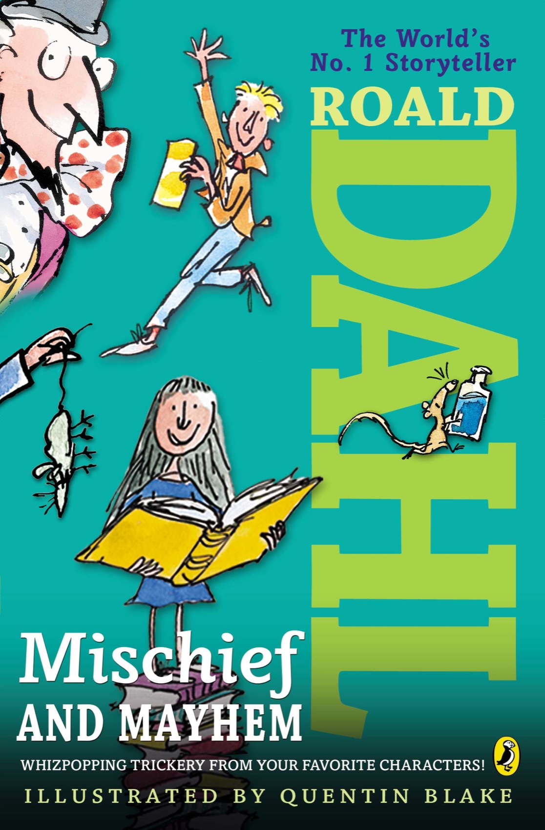 Cover for Roald Dahl’s Mischief and Mayhem