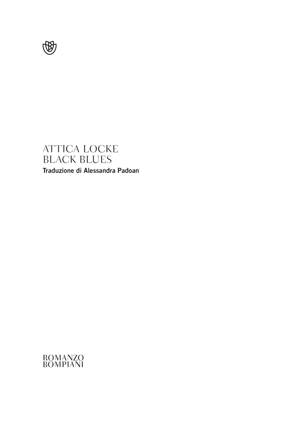 Attica Locke – Black Blues – Bompiani