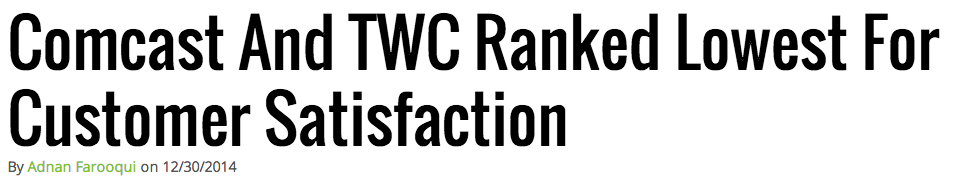 Ranking isn't just about statistics - it can be used in consumer stories too