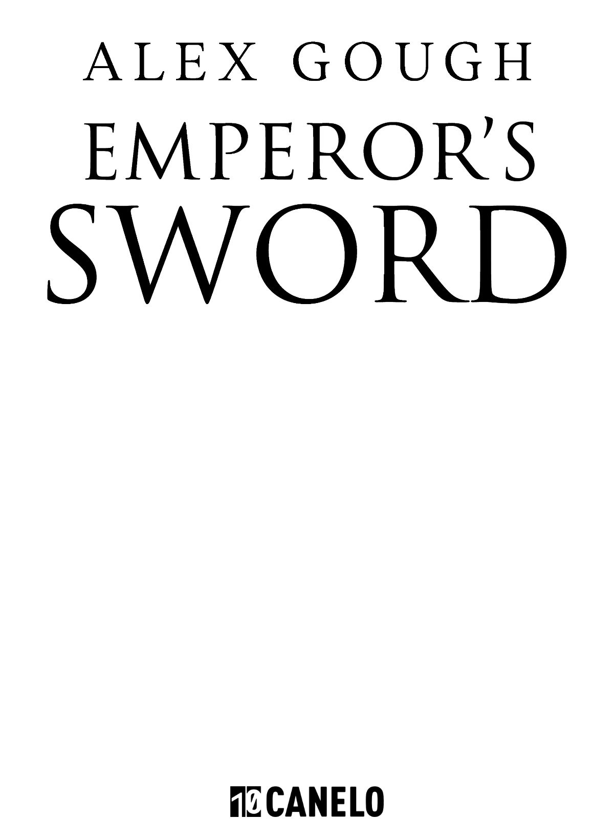 Emperor’s Sword by Alex Gough