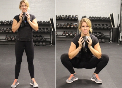 Goblet Squat Hold