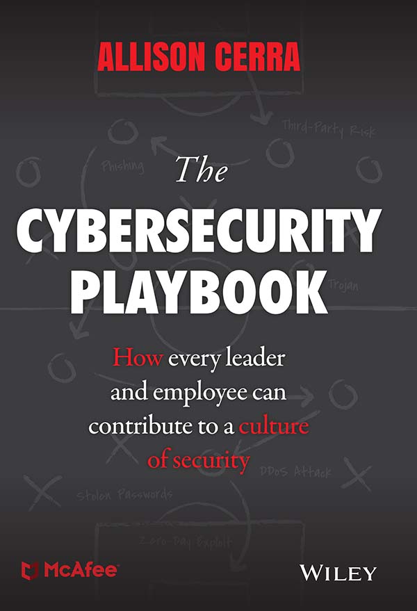 Cover: The Cybersecurity Playbook, by Allison Cerra