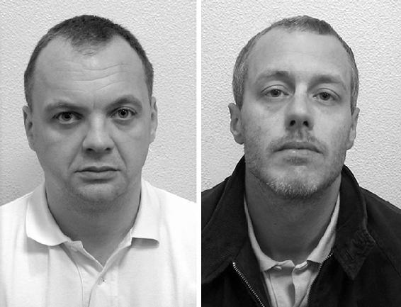 Gary Dobson e David Norris, condannati per l’omicidio di Stephen Lawrence nel 2012. (© CPS)