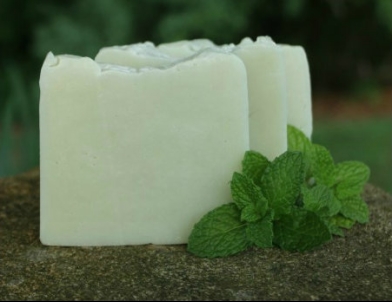 Garden-Mint-Soap-Cold-Procese