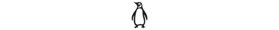 Penguin walking logo