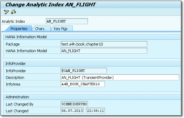 Creating an Analytical Index