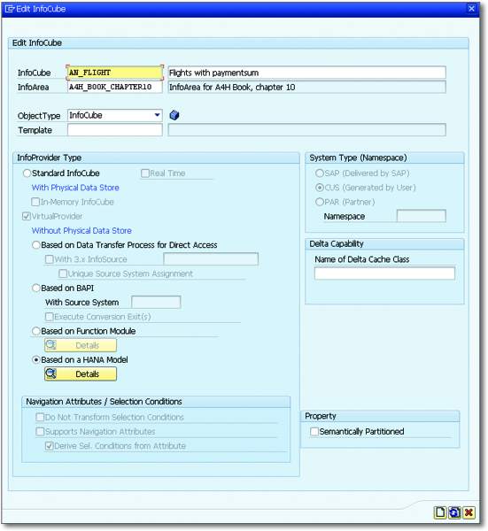 Creating a Virtual InfoProvider