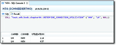 Testing a Database Procedure