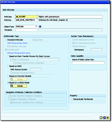 Creating a Virtual InfoProvider