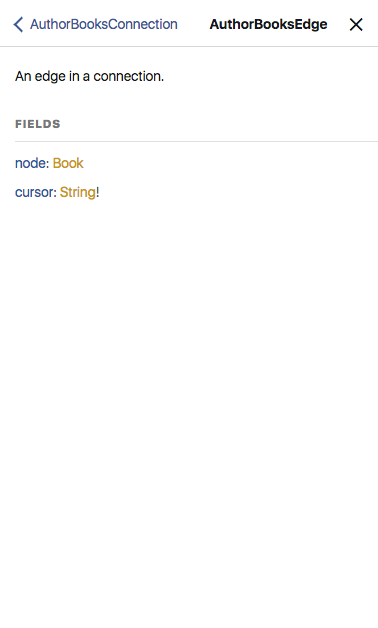 GraphiQL `AuthorBooksEdge` Type
