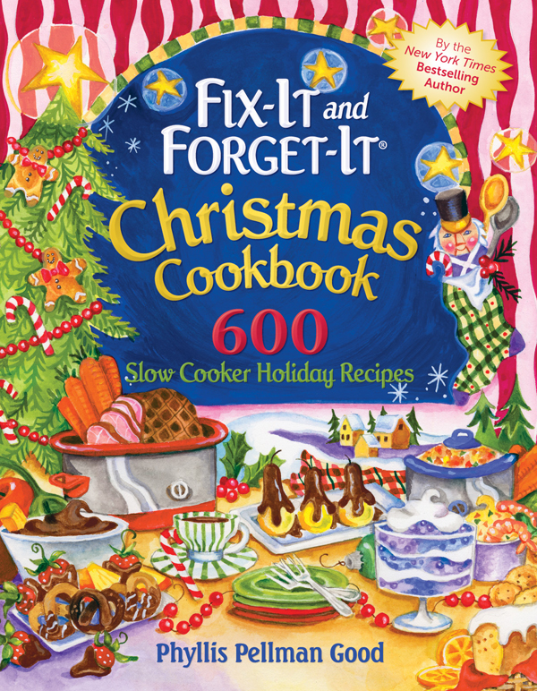 Cover Page of Fix-It and Forget-It Christmas Cookbook