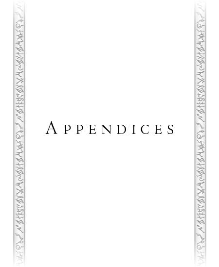 Appendices