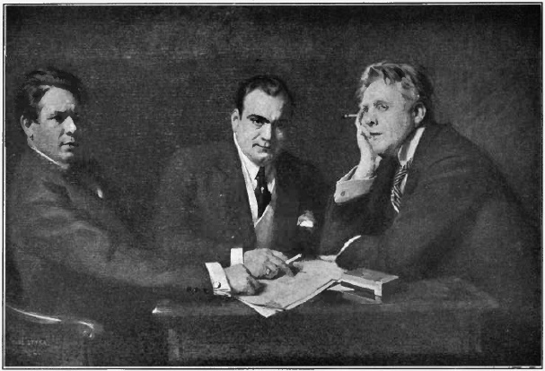 By permission of Ad. Braun and Cie., Paris Titta Ruffo, Caruso and Chaliapine, three artists who sang in Massenet's works