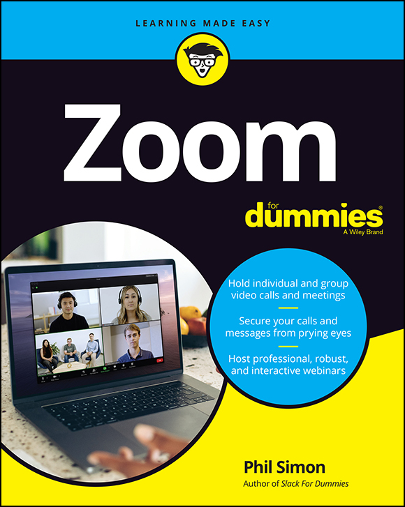 Cover: Zoom For Dummies by Phil Simon