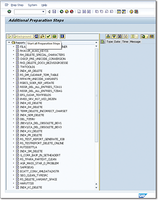 List of jobs to Complete to Prepare the System