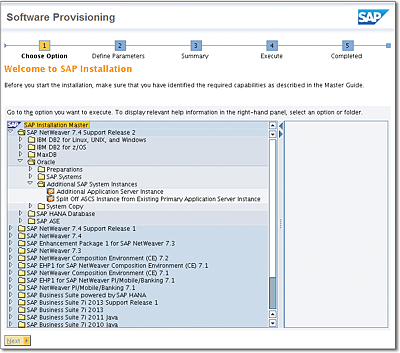 Guided Procedure to Split Off the ABAP SAP Central Services Instance