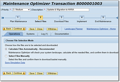 Choose How the Files Will Be Selected and Downloaded: Manually or Automatically