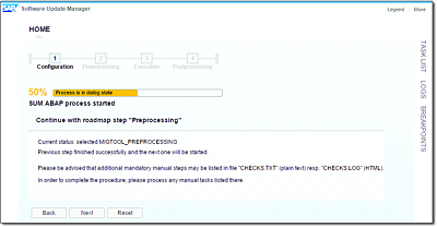 The Completed Configuration Step for the Benchmark Tool