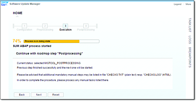 Benchmark Tool Completing Execution