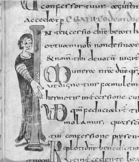 Sacramentaire dit de Gellone. Manuscrit latin.