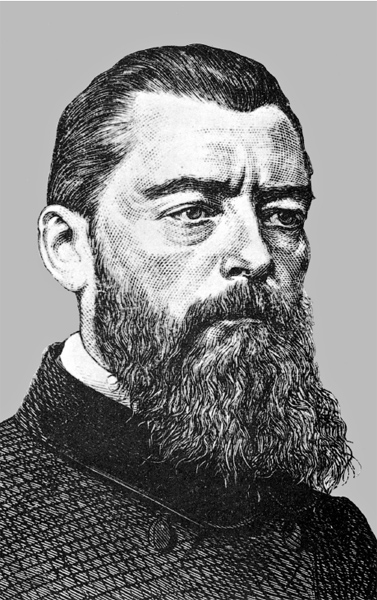 Ludwig Feuerbach. Incisione