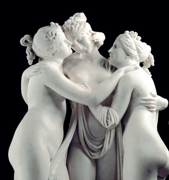 Le tre Grazie (1814-17). Londra, Victoria and Albert Museum