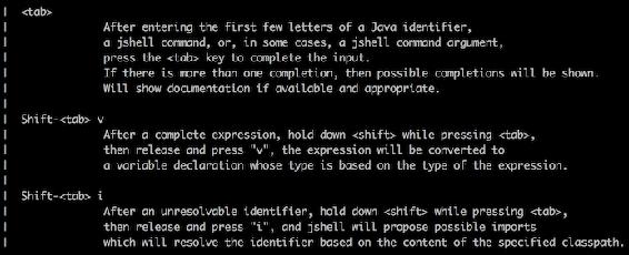 Creating a JShell Session and Setting Context