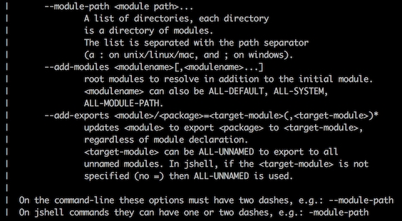 Creating a JShell Session and Setting Context