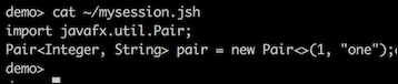 JShell Commands