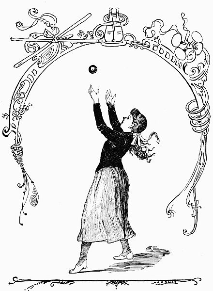 girl with ball