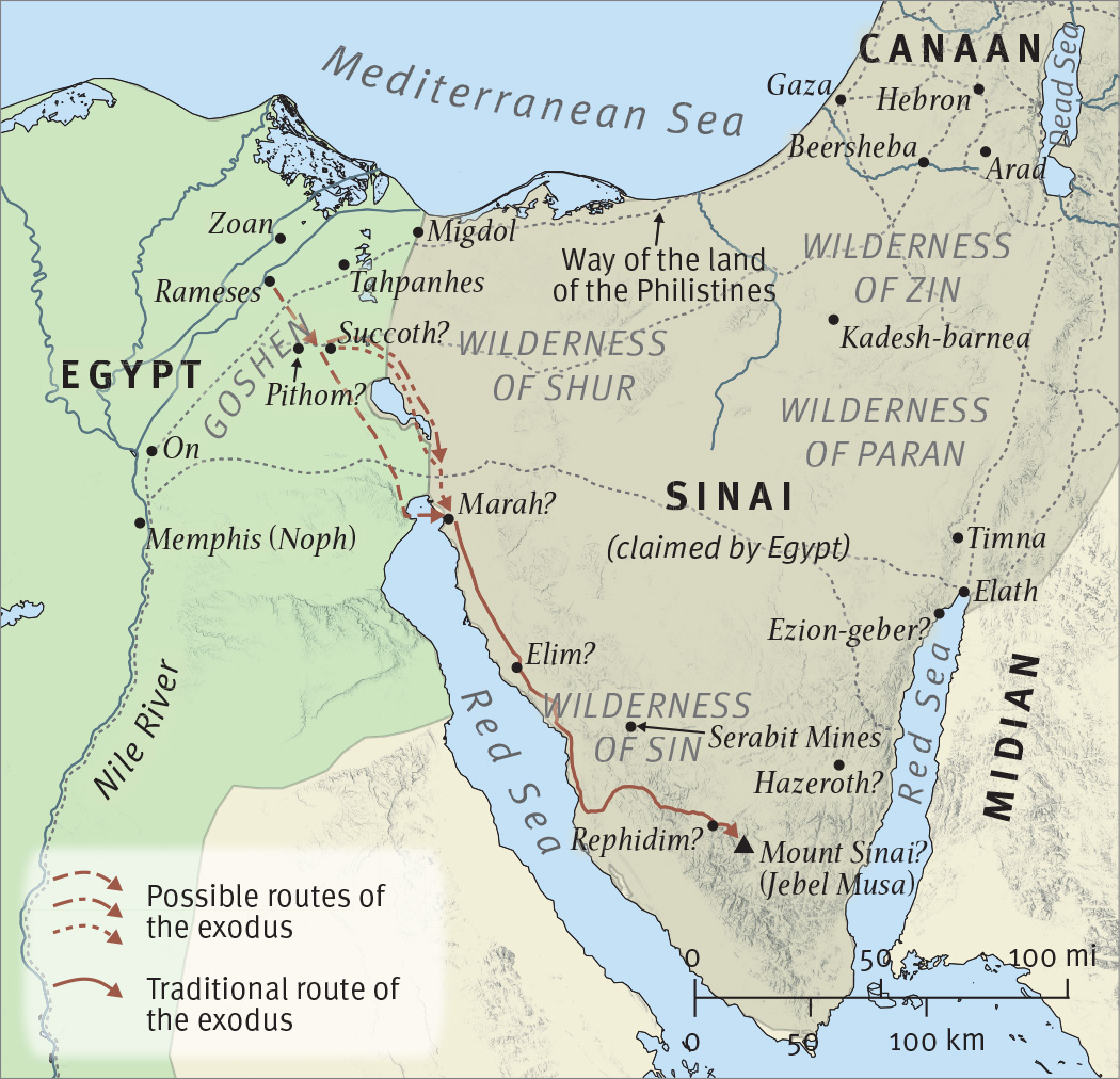 The Journey to Mount Sinai