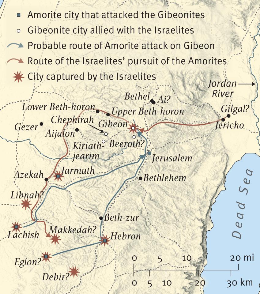 The Conquest of Canaan: The Southern Campaign