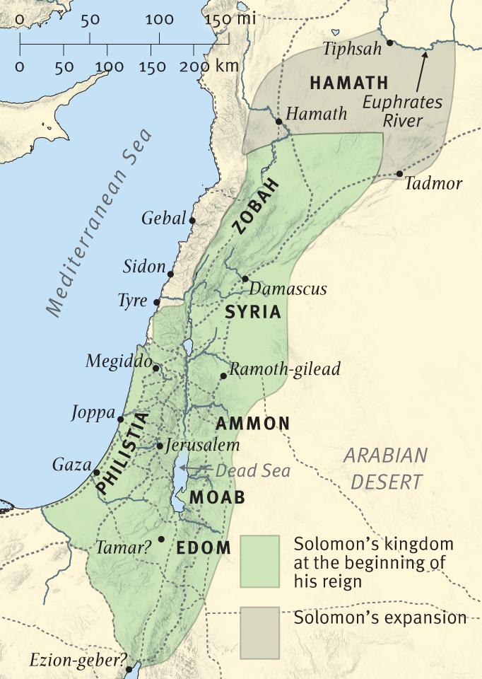 The Extent of Solomon’s Kingdom