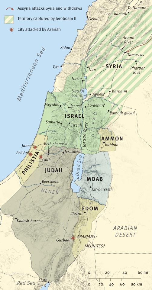 Resurgence during the Time of Azariah and Jeroboam II