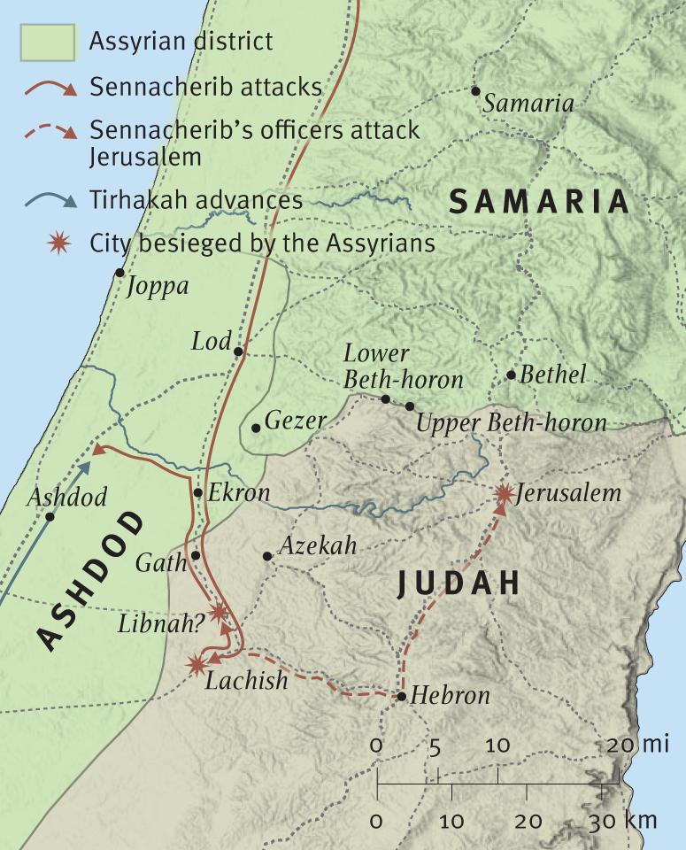 Assyria Attacks Judah