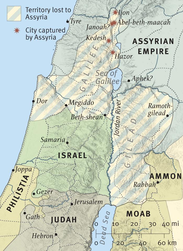 Assyria Captures Northern Israel