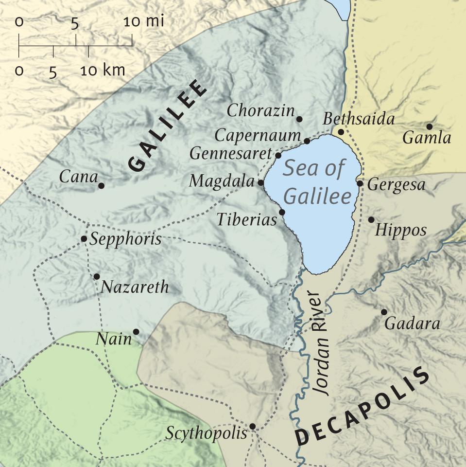 Jesus’ Ministry in Galilee