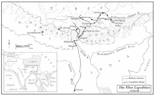 Tibet Map