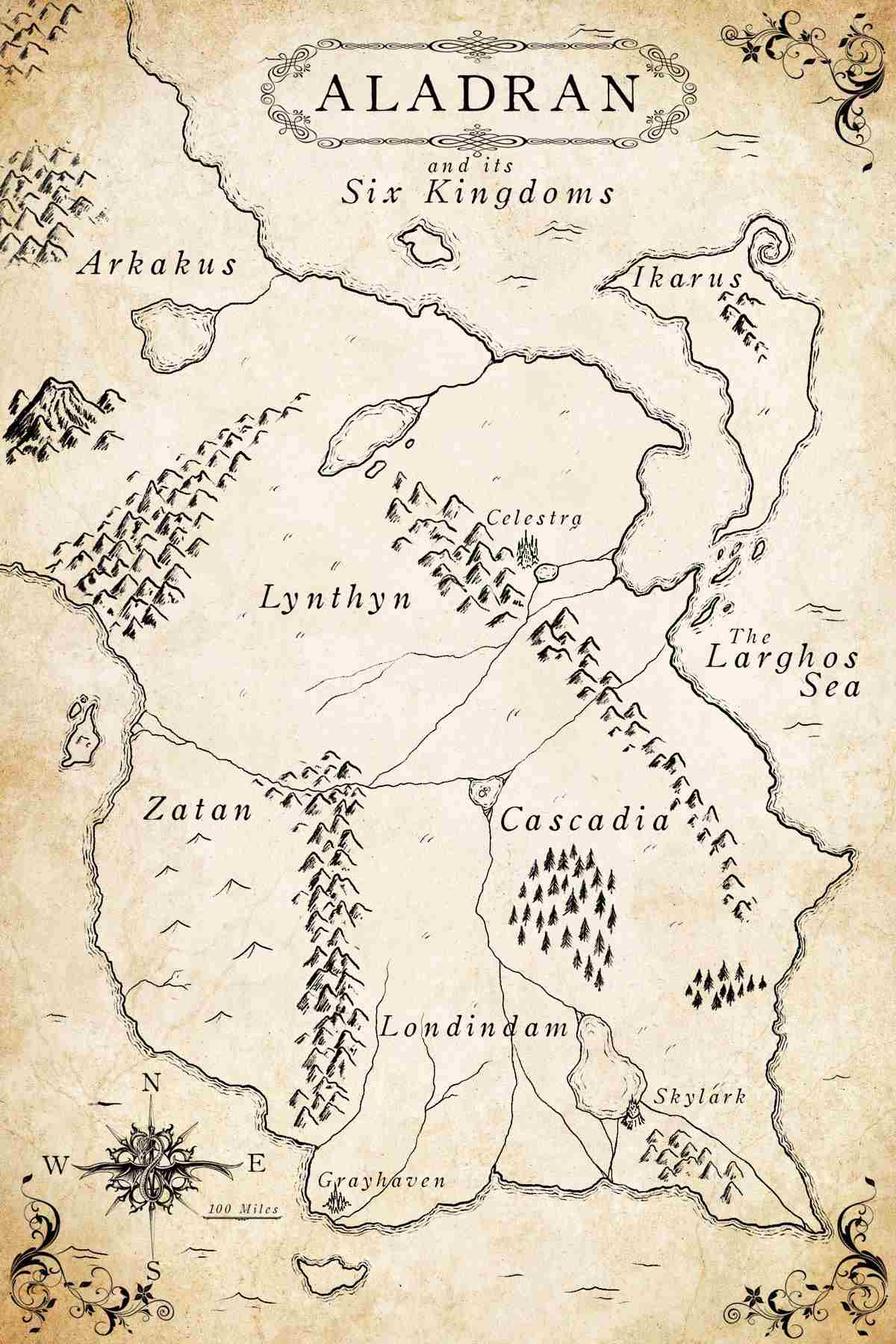 Map of Aladran