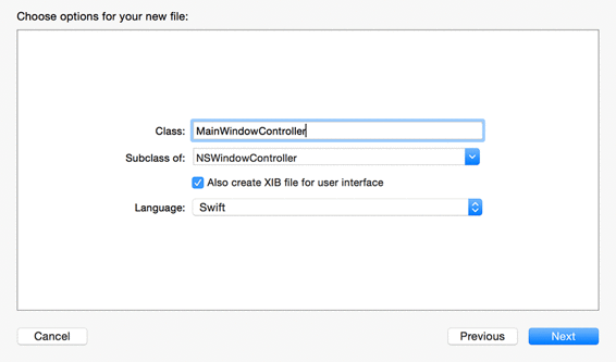 Configuring the project settings for SpeakLine