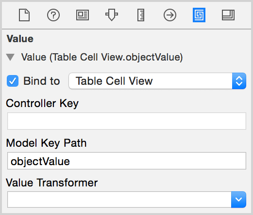 Binding the value of the text field