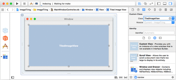 Setting custom view’s class to TiledImageView